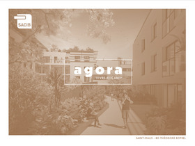Programme immobilier neuf - Agora | Vivre Rocabey à Saint-Malo (35) - Plaquette commerciale - Lamotte