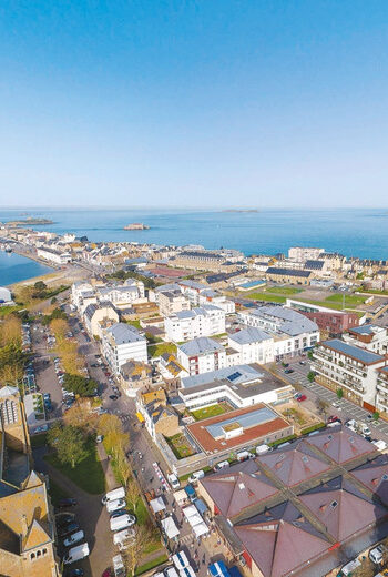 Programme immobilier neuf - Agora | Vivre Rocabey à Saint-Malo (35) - Vue de quartier 2 - Lamotte