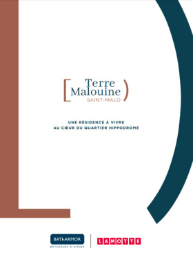 Programme immobilier neuf - Terre Malouine à Saint-Malo (35) - Plaquette commerciale - Lamotte