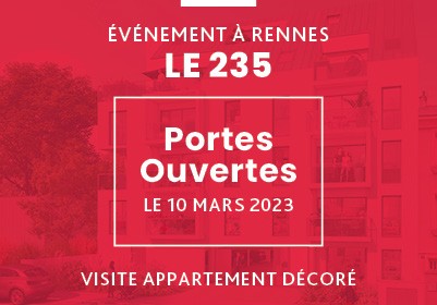 Programme immobilier neuf Le 235 - Portes ouvertes à Rennes - Lamotte