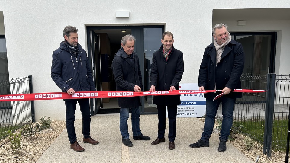 Programme immobilier neuf - Panorama à Plérin (22) - Inauguration - Lamotte