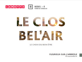 Programme immobilier neuf - Le Clos Bel'Air à Fleurieux-sur-l'Arbresle (69) - Plaquette commerciale - Lamotte
