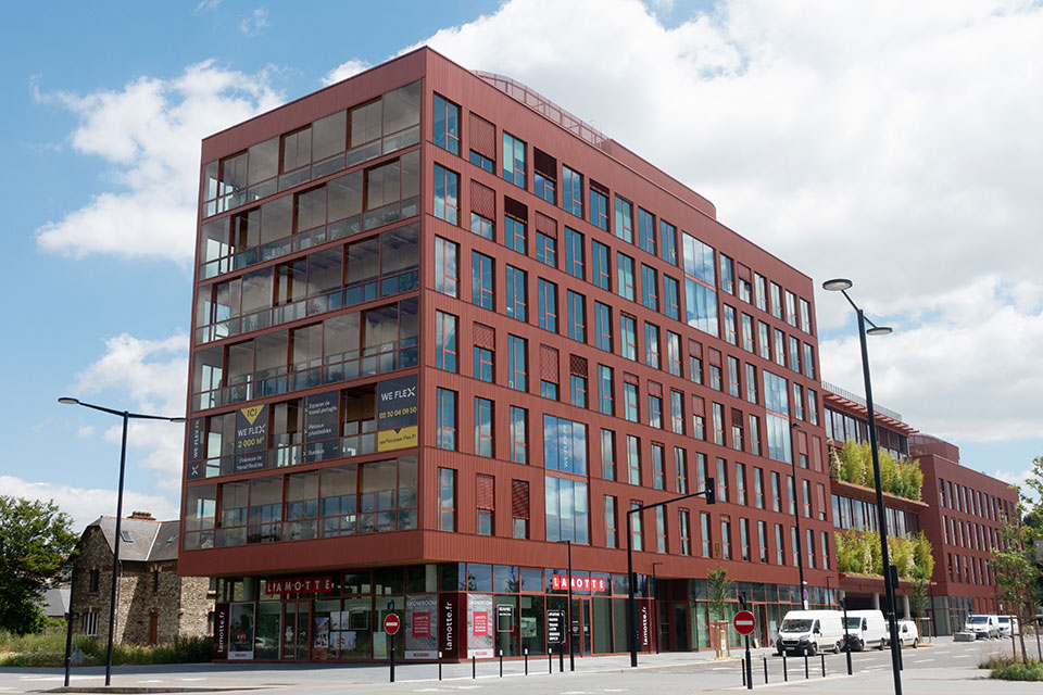 We Flex - Centre d'affaires Rennes La Courrouze - Immeuble Bois Lilas - Lamotte