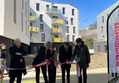Inauguration du programme immobilier neuf Nouveau Monde à Brest - Lamotte