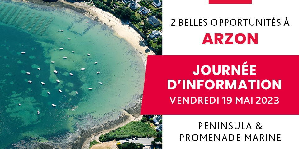 Journée d'information le 19 mai à Arzon (Morbihan) - Programmes Peninsula et Promenade Marine - Lamotte
