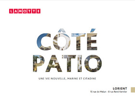 Programme immobilier neuf - Côté Patio à Lorient (56) - Plaquette commerciale - Lamotte