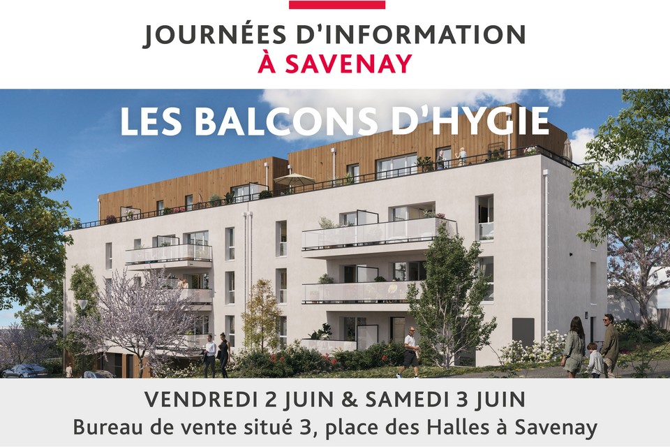 Journées d'information - Lancement du programme immobilier neuf Les Balcons d'Hygie à Savenay (44) - Lamotte