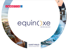 Programme immobilier neuf - Équinoxe à Saint-Malo (35) - Plaquette commerciale - Lamotte