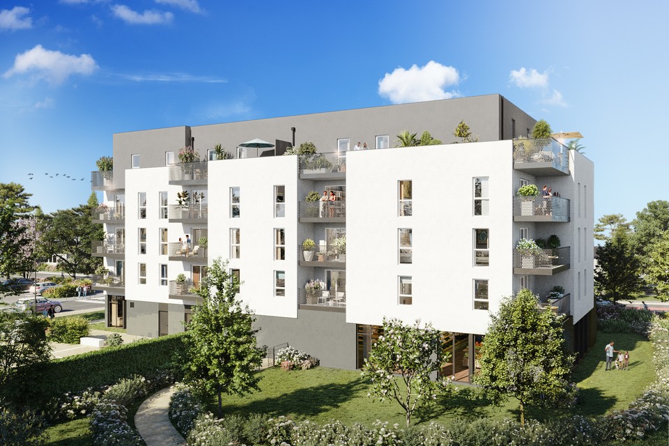 Programme immobilier neuf Villa Valse’Rose à Valserhône (01) - Cœur d'îlot - Lamotte