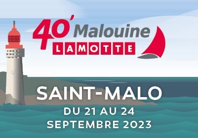 Affiche 2023 de la 40' Malouine - Lamotte