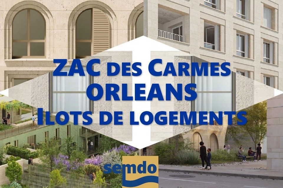 Lauréat du concours Zac des Carmes Madeleine - Îlot 2 et ilot 4 - Lamotte