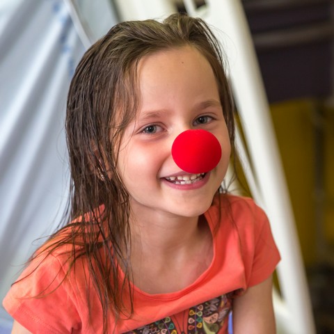 Partenariat Sponsoring Mécénat - Le Rire Médecin - Fille au nez rouge - Lamotte