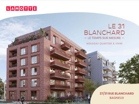 Programme immobilier neuf - Le 31 Blanchard à Bagneux (92) - Plaquette commerciale - Lamotte