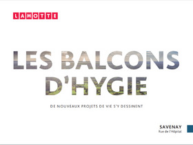 Programme immobilier neuf - Les Balcons d'Hygie à Savenay (44) - Plaquette commerciale - Lamotte