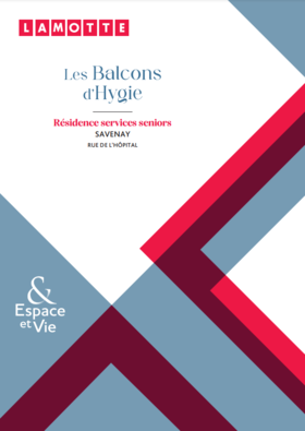 Résidence services seniors - Les Balcons d'Hygie à Savenay (44) - Plaquette commerciale - Lamotte