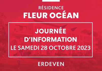 Journée d'information le 28 octobre 2023 à Erdeven - Programme immobilier neuf Fleur Océan - Lamotte