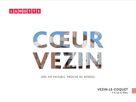 Programme immobilier neuf - Cœur Vezin à Vezin (35) - Plaquette commerciale - Lamotte