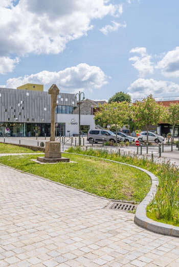 Programme immobilier neuf - Cœur Vezin à Vezin (35) - Vue de quartier 1 - Lamotte