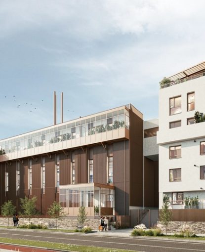 Programme immobilier neuf Agora Vivre Rocabey à Saint-Malo - Vue façade - Lamotte