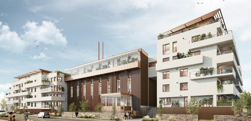 Programme immobilier neuf Agora Vivre Rocabey à Saint-Malo - Vue façade - Lamotte
