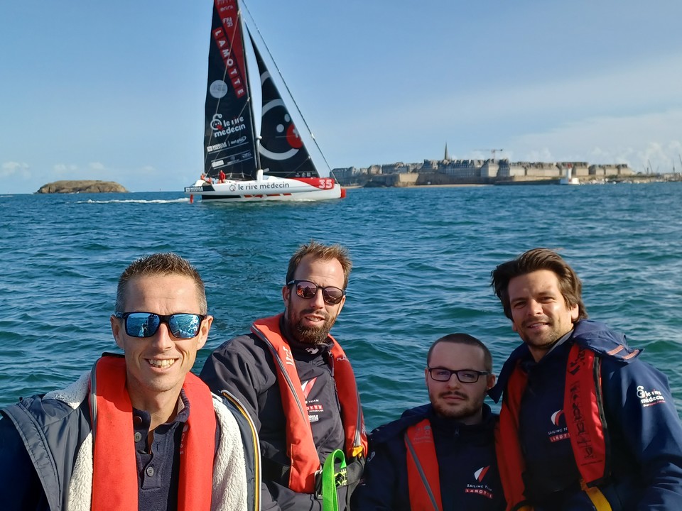 40' Malouine - Invitation aux collaborateurs pour assister à la course de voile - Lamotte