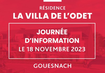 Journée d'information - Programme immobilier neuf La Villa de l'Odet à Gouesnach - Lamotte