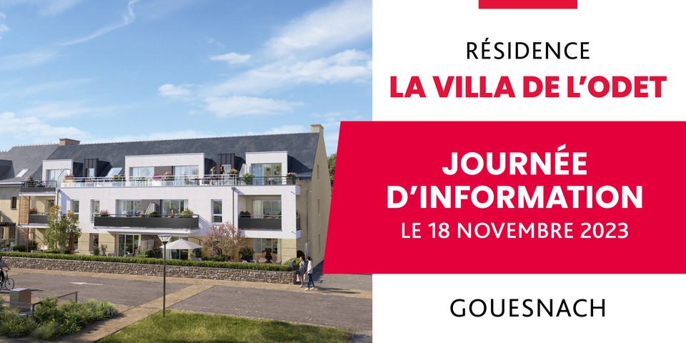 Journée d'information - Programme immobilier neuf La Villa de l'Odet à Gouesnach (29) - Lamotte