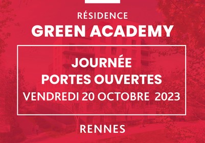 Journée portes ouvertes le 20 octobre 2023 - Programme immobilier neuf Green Academy à Rennes - Lamotte