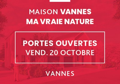 Journée portes ouvertes le 20 octobre 2023 - Programme immobilier neuf Vannes Ma Vraie Nature - Lamotte