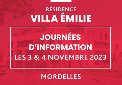 Journées d'information - Programme immobilier neuf Villa Émilie à Mordelles - Lamotte