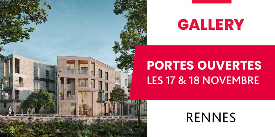 Journées portes ouvertes - Programme immobilier neuf Gallery à Rennes (35) - Lamotte