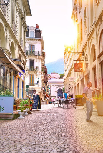 Programme immobilier neuf - La Belle Époque à Aix-les-Bains (73) - Vue de quartier 2 - Lamotte