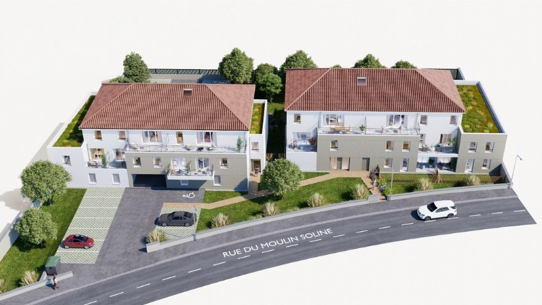 Programme immobilier neuf - Villa Andréa à Basse-Goulaine (44) - Maquette - Lamotte