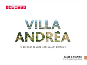 Programme immobilier neuf - Villa Andréa à Basse-Goulaine (44) - Plaquette commerciale - Lamotte