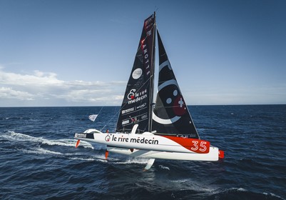 Transat Jacques Vabre - Bateau Le Rire Médecin - Lamotte