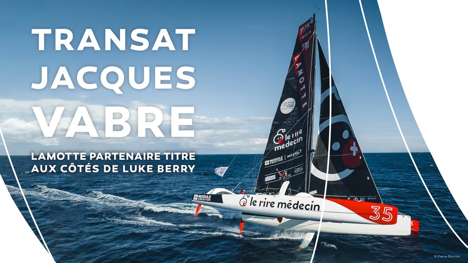 Transat Jacques-Vabre 2023 - Partenaire titre du skipper Luke Berry - Lamotte