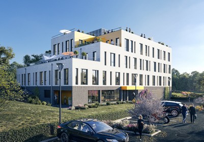 Acquisition du bâtiment tertiaire Axis à Nantes, par Epsylan - Lamotte