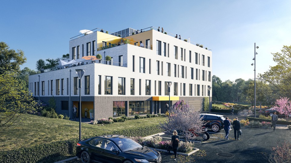Acquisition du bâtiment tertiaire Axis à Nantes (44), par Epsylan - Lamotte