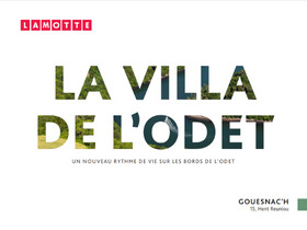 Programme immobilier neuf - La Villa de l'Odet à Gouesnac'h (29) - Plaquette commerciale - Lamotte