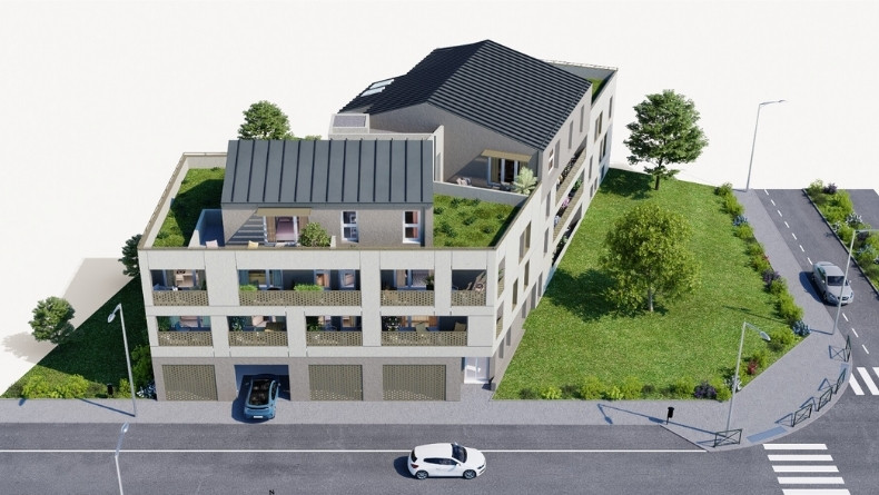Programme immobilier neuf - Villa Émilie à Mordelles (35) - Maquette - Lamotte