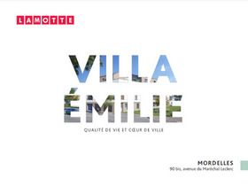 Programme immobilier neuf - Villa Émilie à Mordelles (35) - Plaquette commerciale - Lamotte
