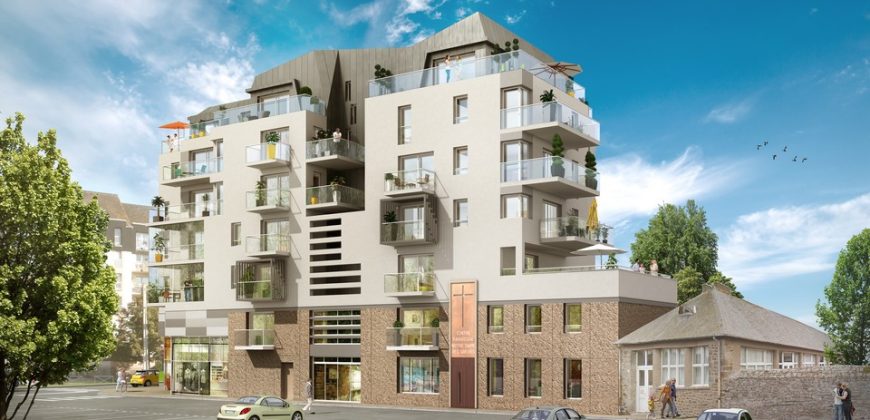Programme immobilier neuf Agora Vivre Rocabey à Saint-Malo - Illustration - Lamotte
