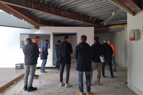 Visite du chantier de déconstruction à Cesson-Sévigné - Réemploi avec Tri'n'Collect - Lamotte
