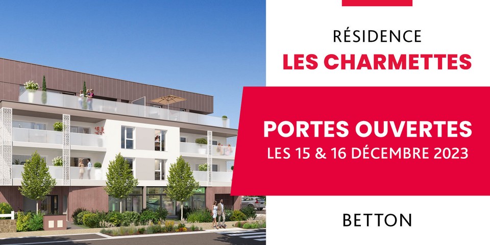 Journées portes ouvertes - Programme immobilier neuf Les Charmettes à Betton (35) - Lamotte