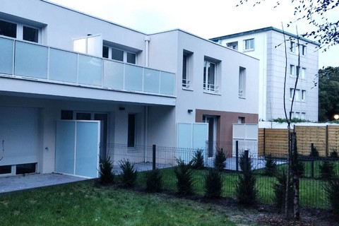 Livraison du programme immobilier neuf Neocens à Nantes (44) - Extérieur de la résidence - Lamotte