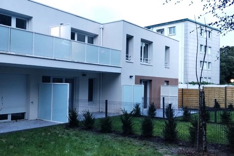 Livraison du programme immobilier neuf Neocens à Nantes (44) - Extérieur de la résidence - Lamotte
