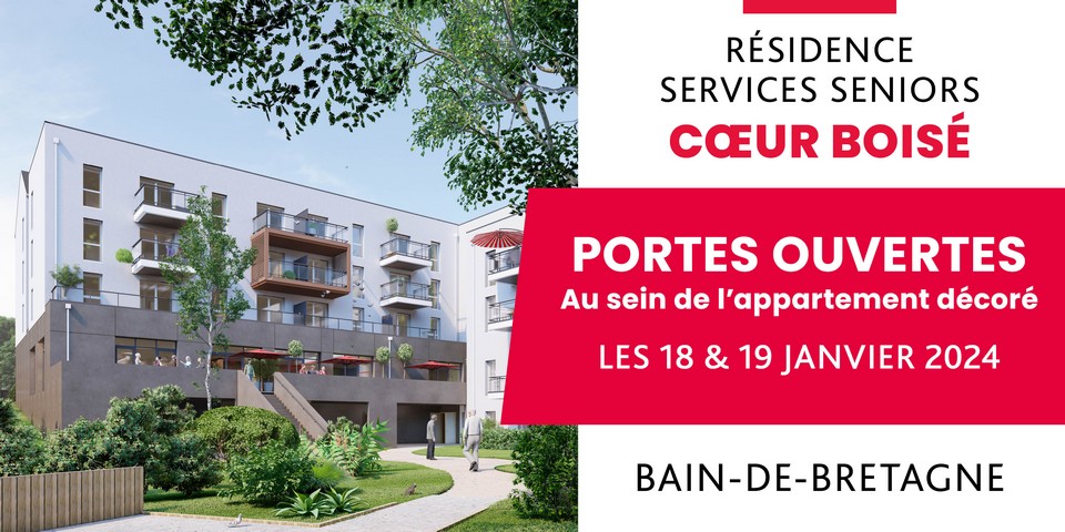 Journées portes ouvertes - Résidence services seniors Cœur Boisé à Bain-de-Bretagne (35) - Lamotte
