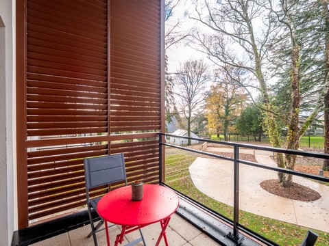 Journées portes ouvertes - Résidence services seniors Cœur Boisé à Bain-de-Bretagne - Balcon - Lamotte