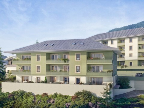 Investissement locatif Pinel - Programme immobilier neuf Belle Source à Saint-Gervais-les-Bains - Lamotte