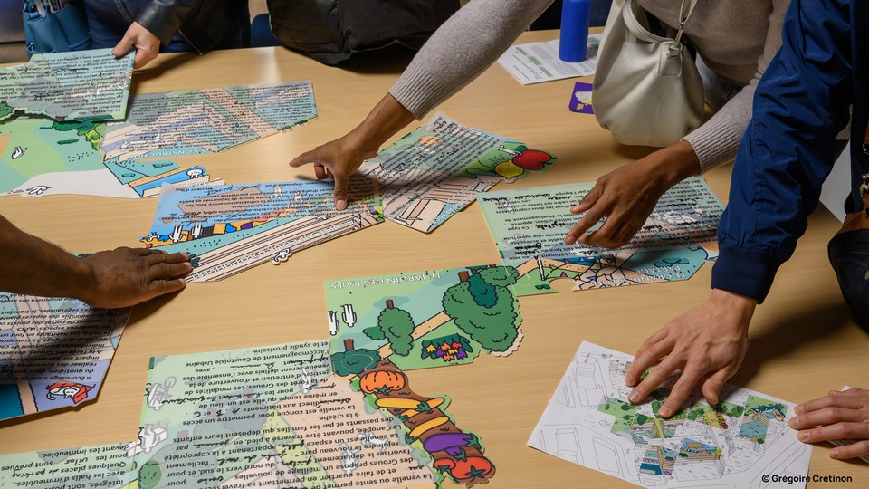 Partenariat avec Courtoisie urbaine - Atelier au programme Forêt des Groues à Nanterre (92) - Lamotte